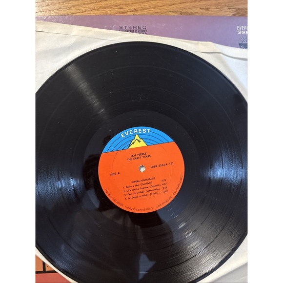 Jan Peerce~The Early Years~1970 Classical Opera~Everest 3264~FAST SHIPPING!! - Picture 5 of 7